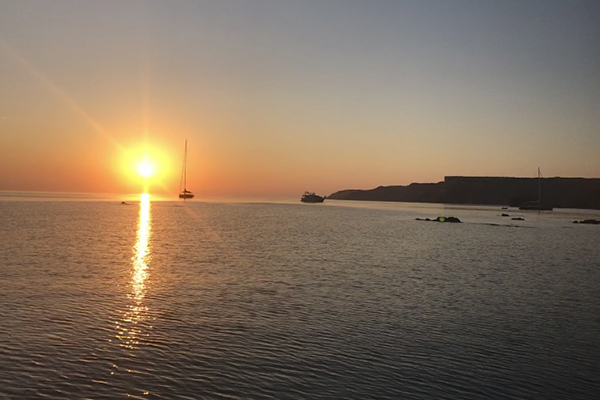 Experiencia amanecer - Addaia Charters Menorca